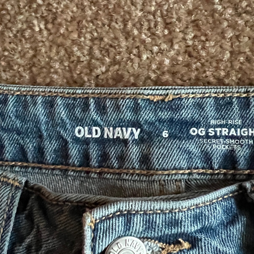High rise OG straight leg jean - Picture 3 of 6